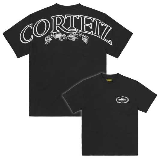 ROYALE HEAVYWEIGHT TEE [BLACK]